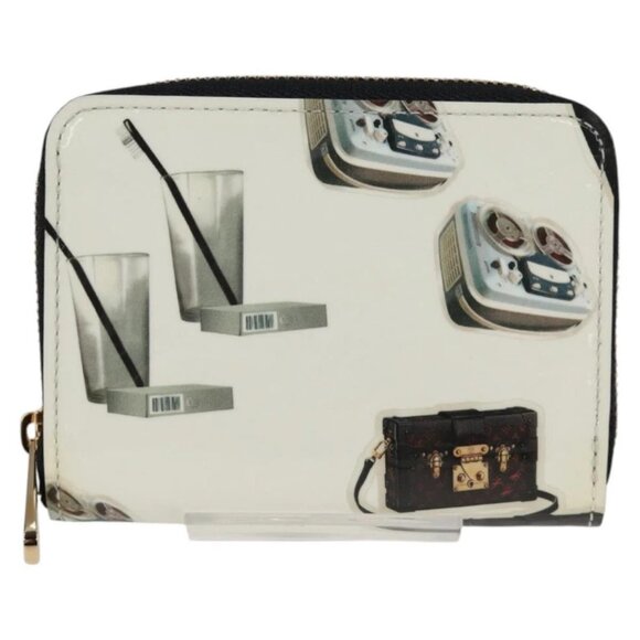 LOUIS VUITTON Vernis Sticker Print Nicola Geschier Coin M50372 LV Auth 133175V - Picture 2 of 16